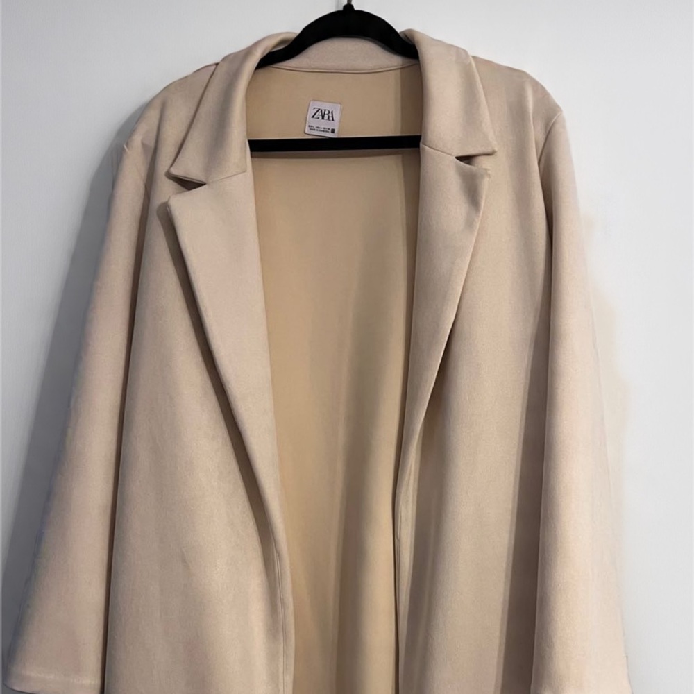 Zara Cream Coat